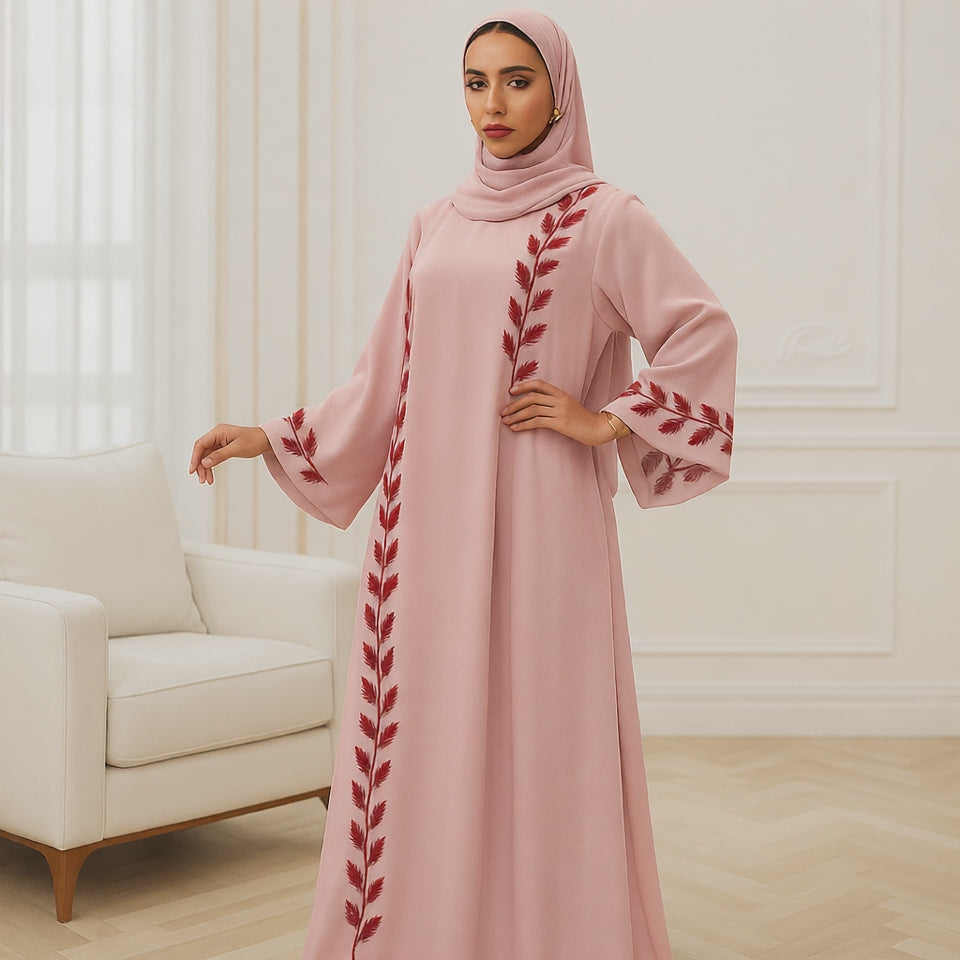 SUJAA - BAYAN - COLORED ABAYA